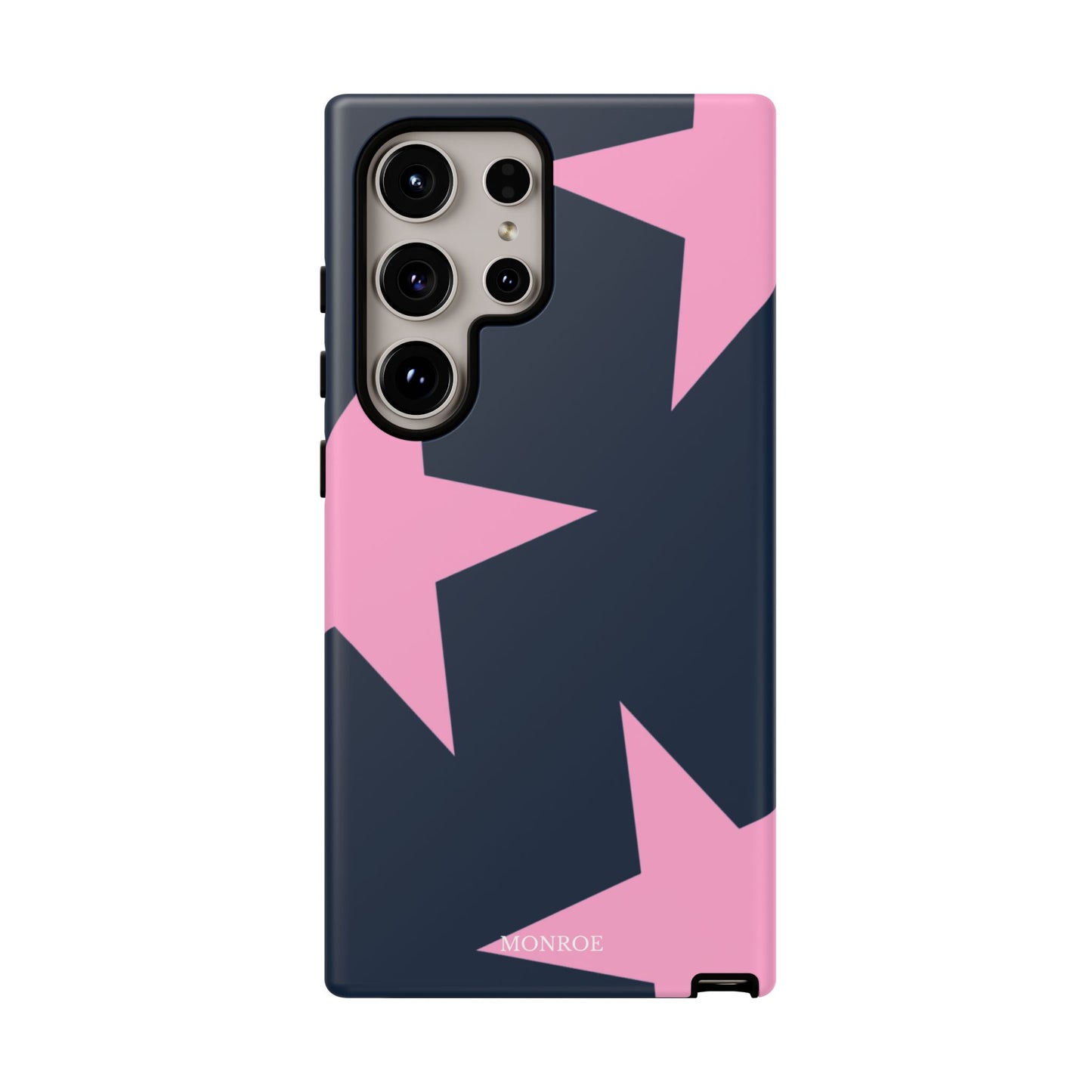 Navy & Pink Star Tough Cover