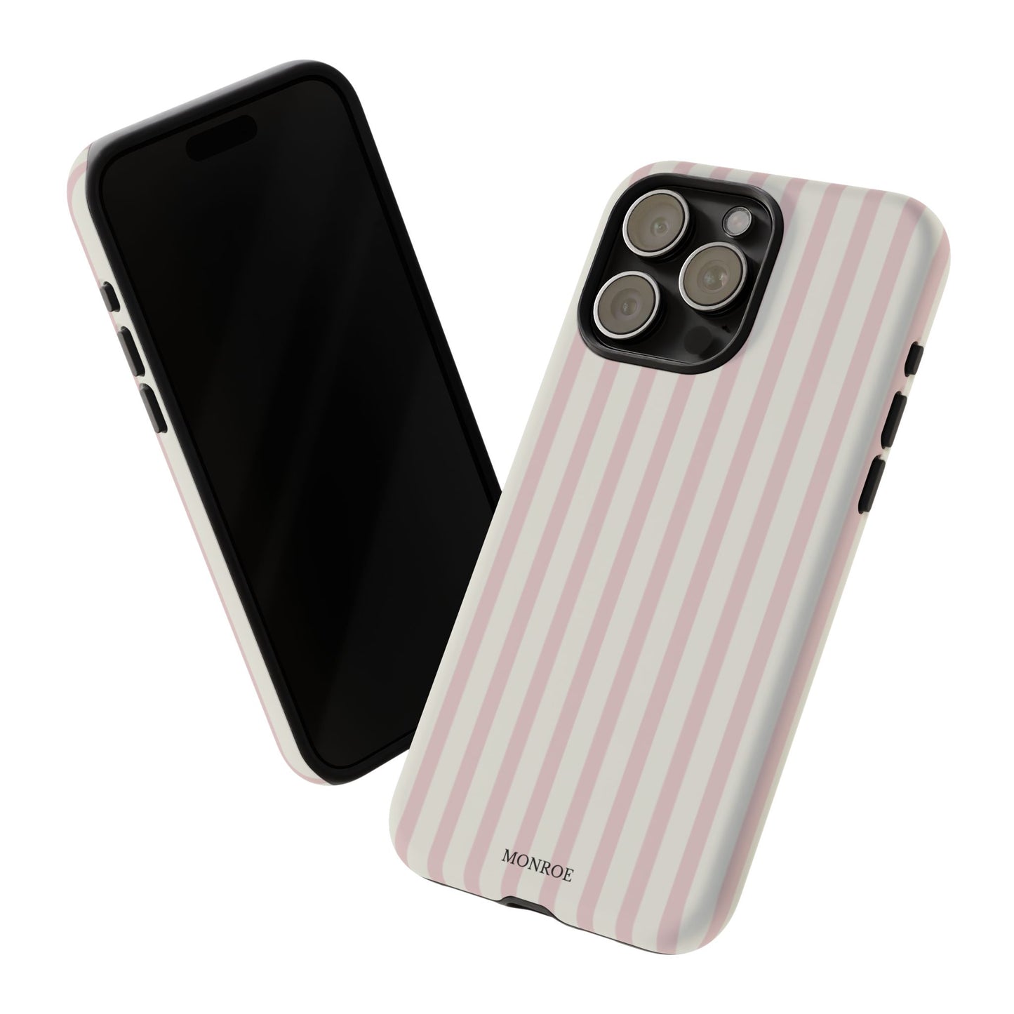 Light Pink Stripe Tough Phone Case