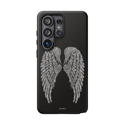 Silver Angel Wings Tough Case