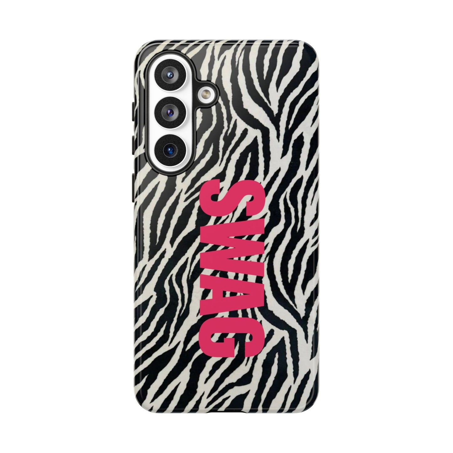 Zebra Print  "SWAG" Tough Case
