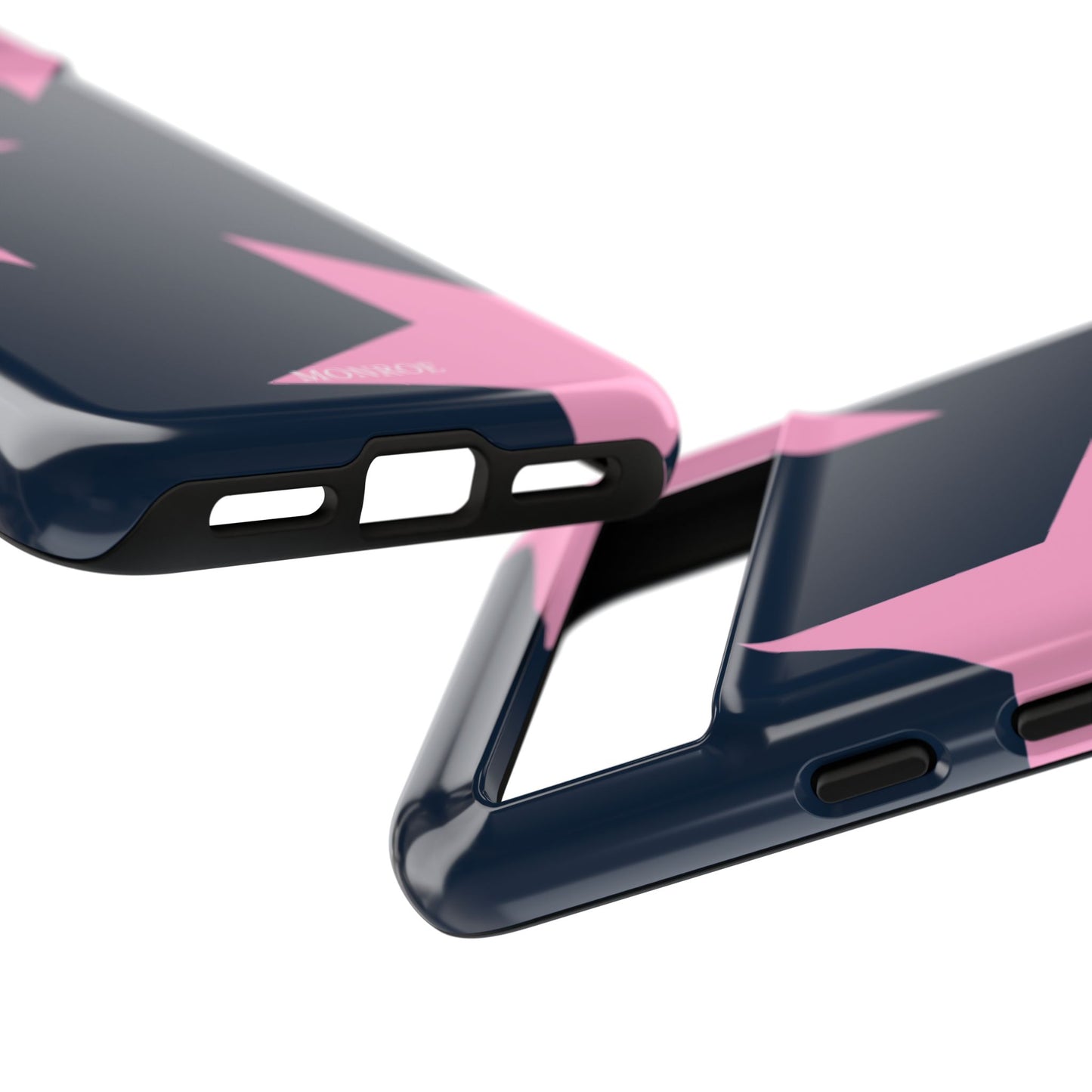 Navy & Pink Star Tough Cover