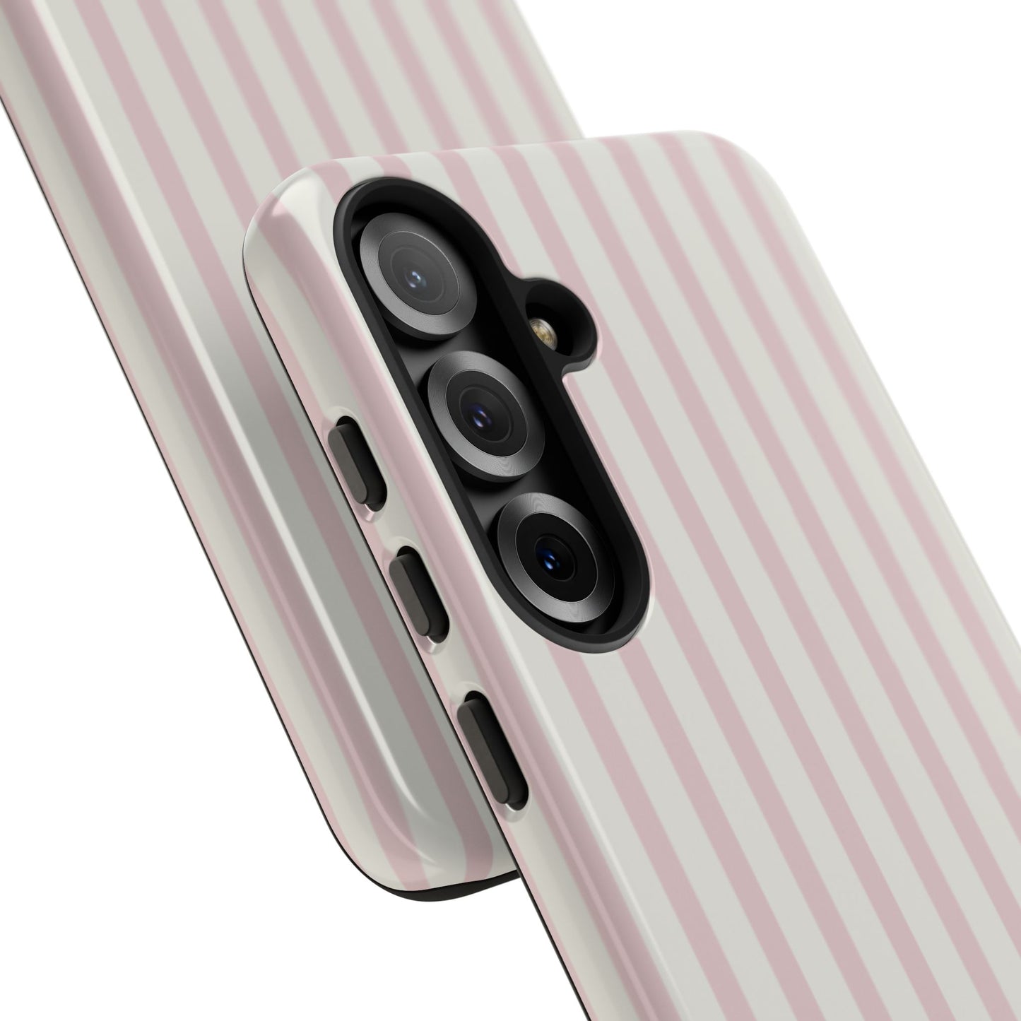 Light Pink Stripe Tough Phone Case