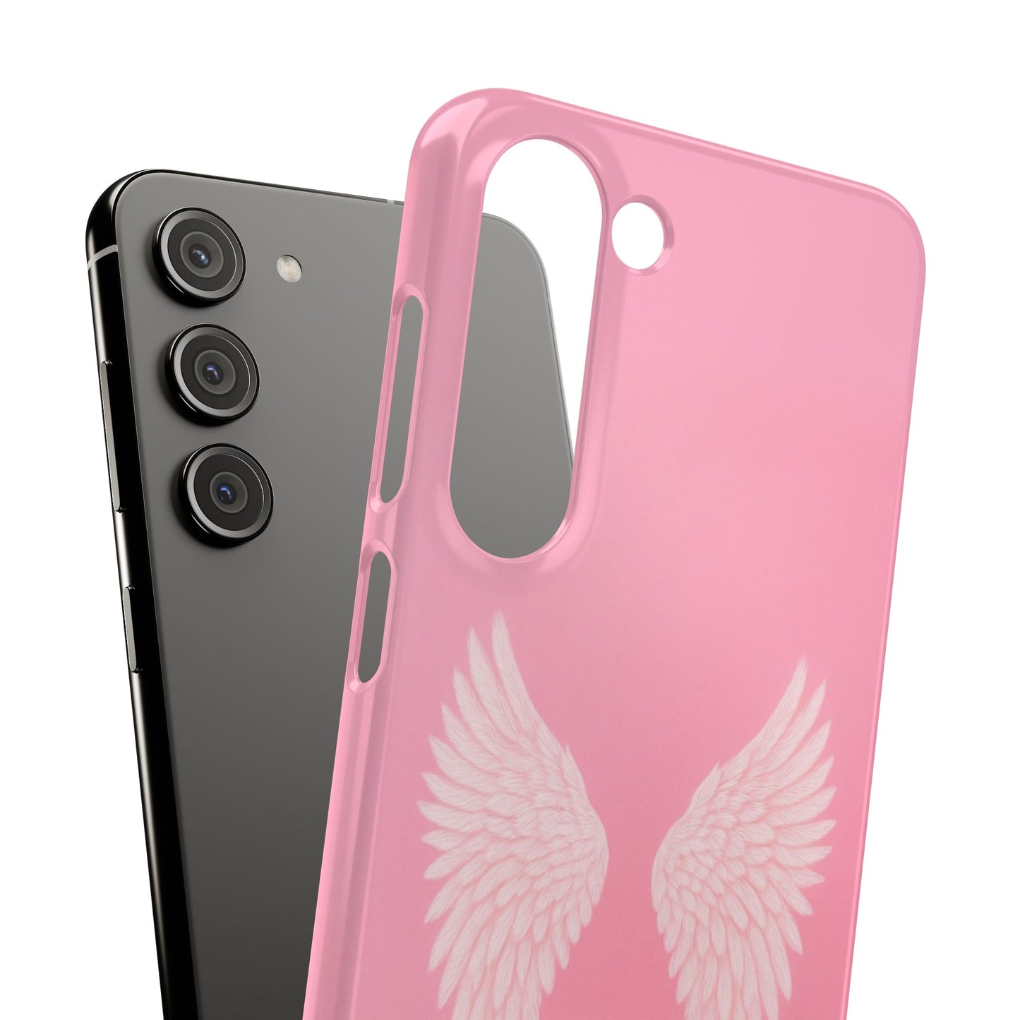 Pink Angel Wings Case