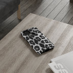 B&W Leopard Phone Case
