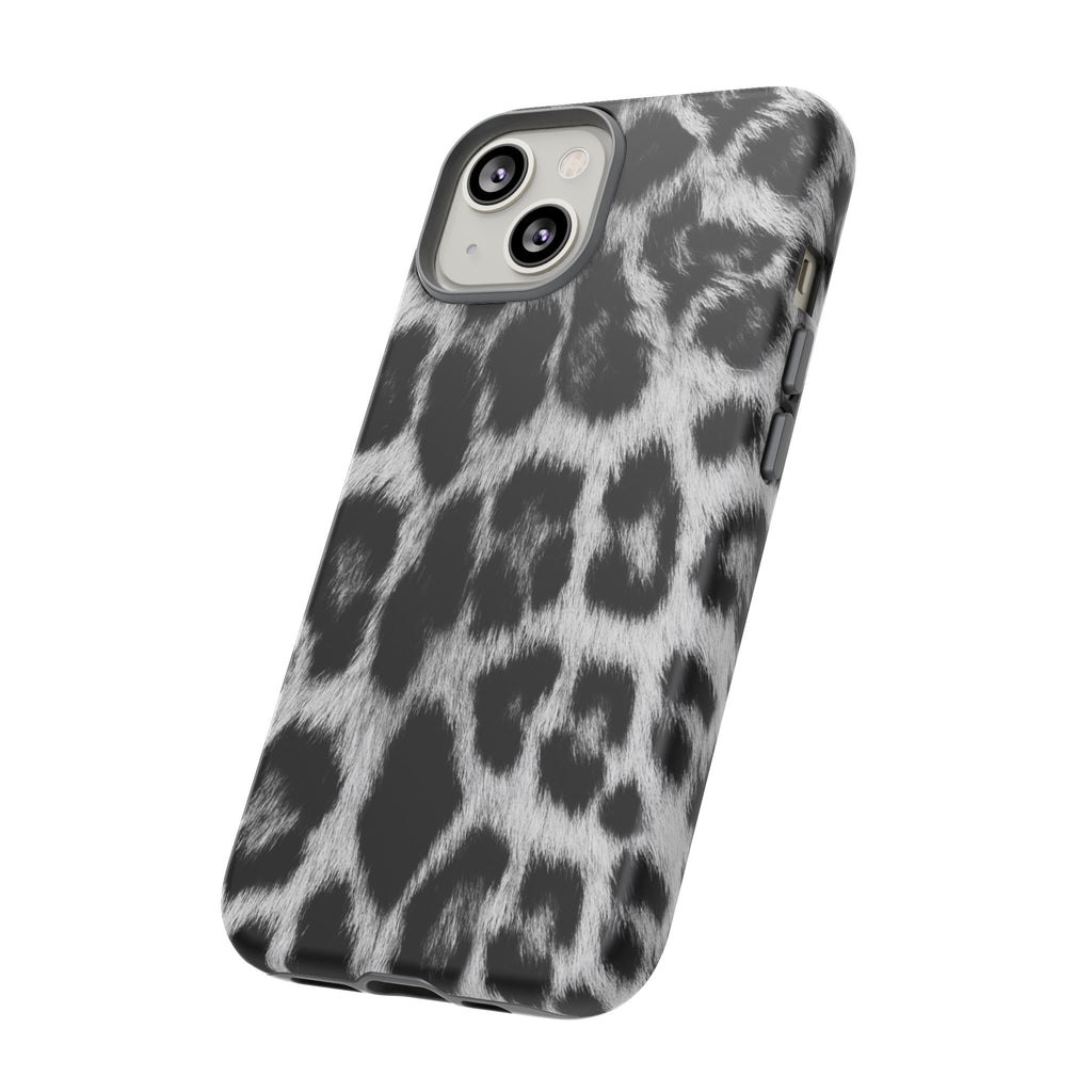 B&W Leopard Phone Case