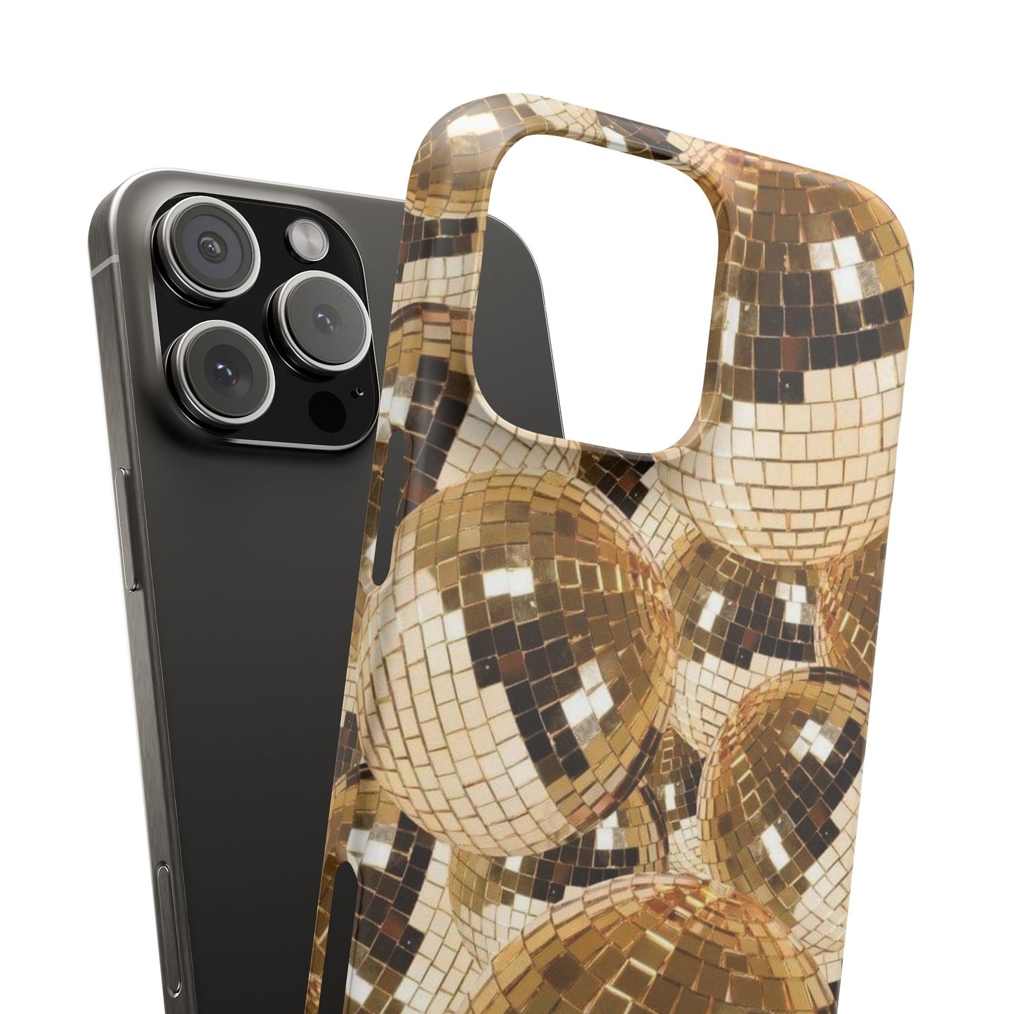 Gold Disco Ball Case