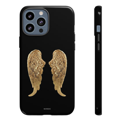 Gold Angel Wings Tough Case