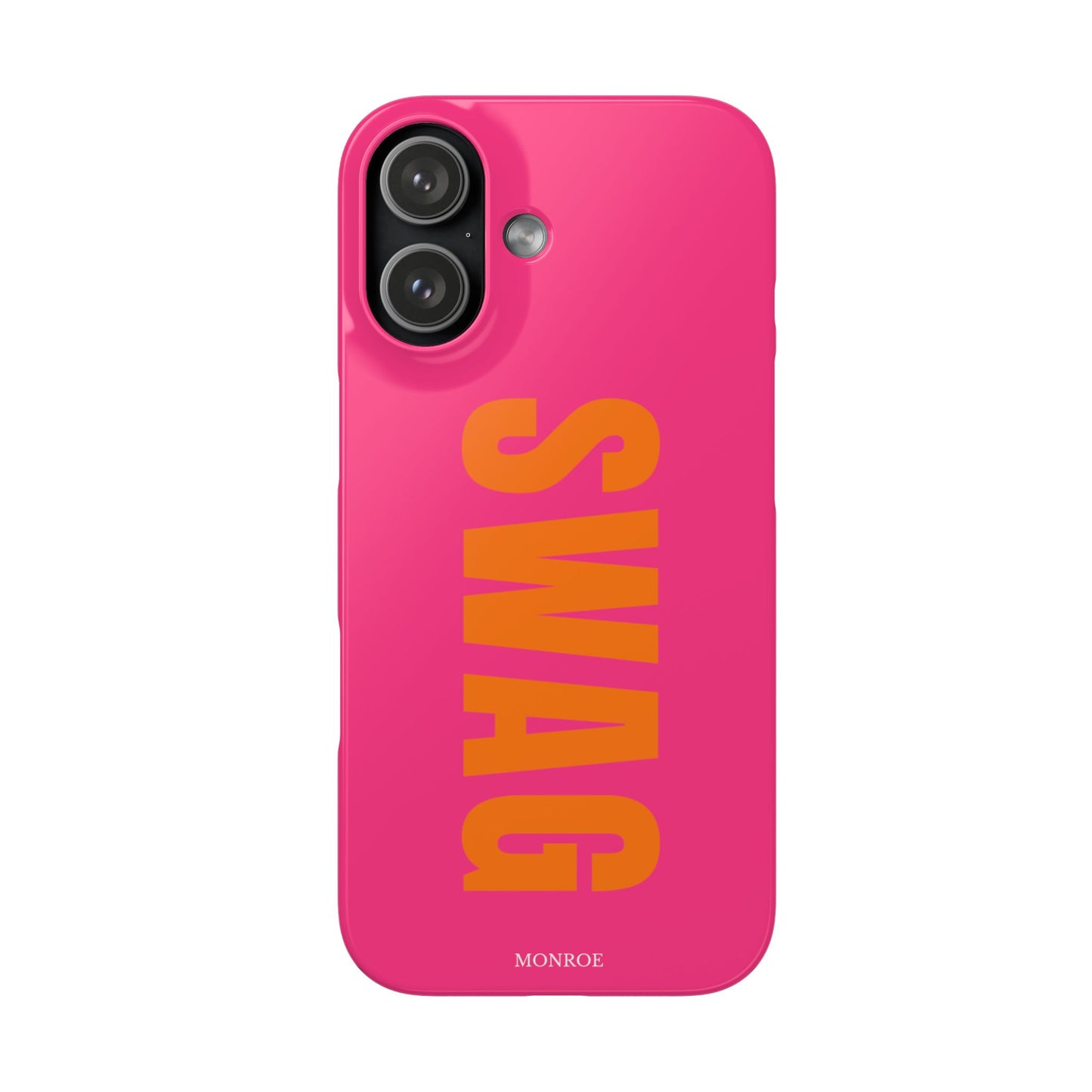 Bold Pink "SWAG" Case