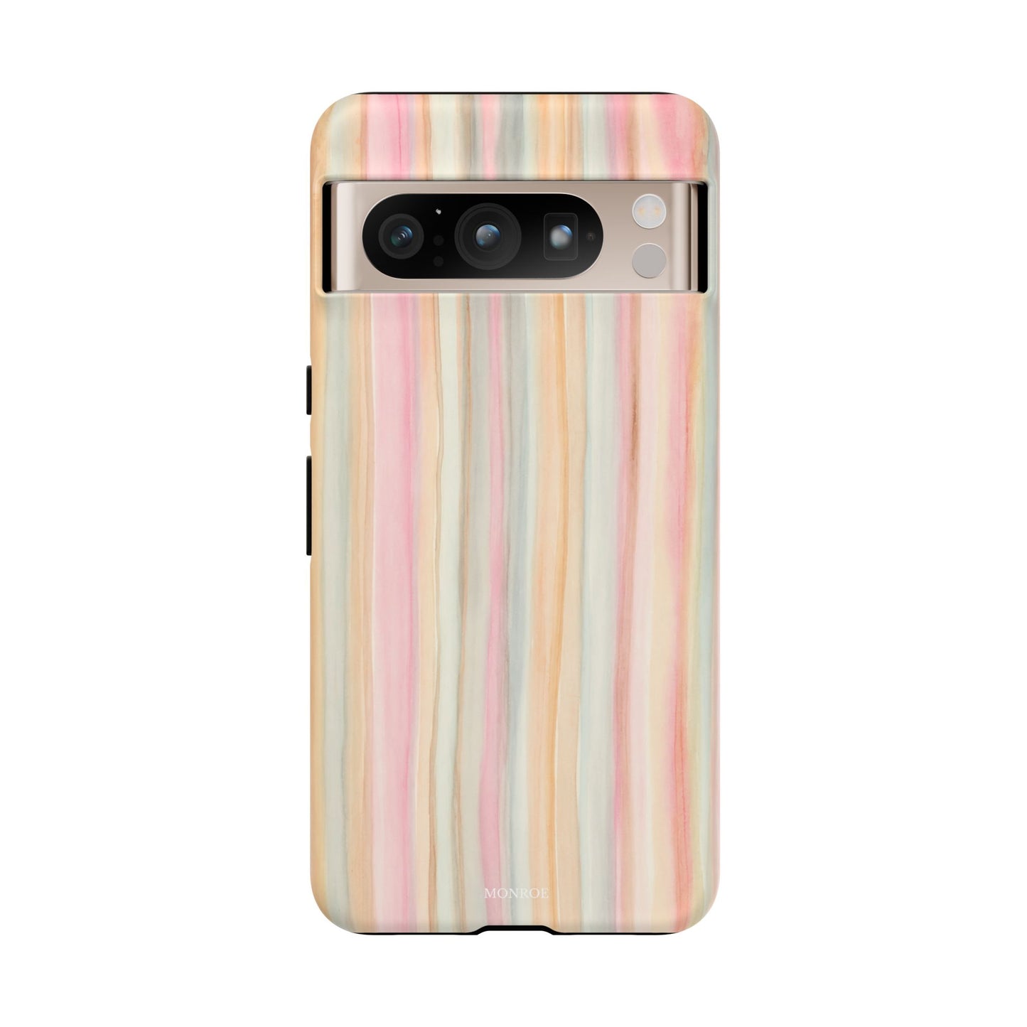 Pastel Watercolor Stripe Tough Case