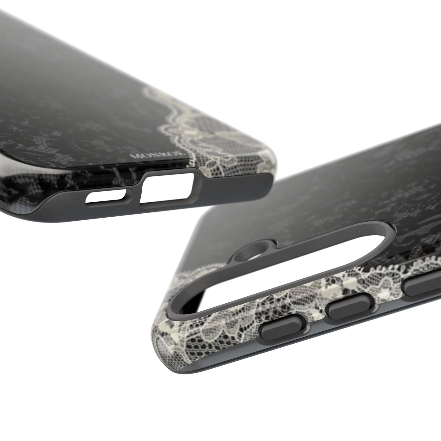 Black & White Edged Tough Case