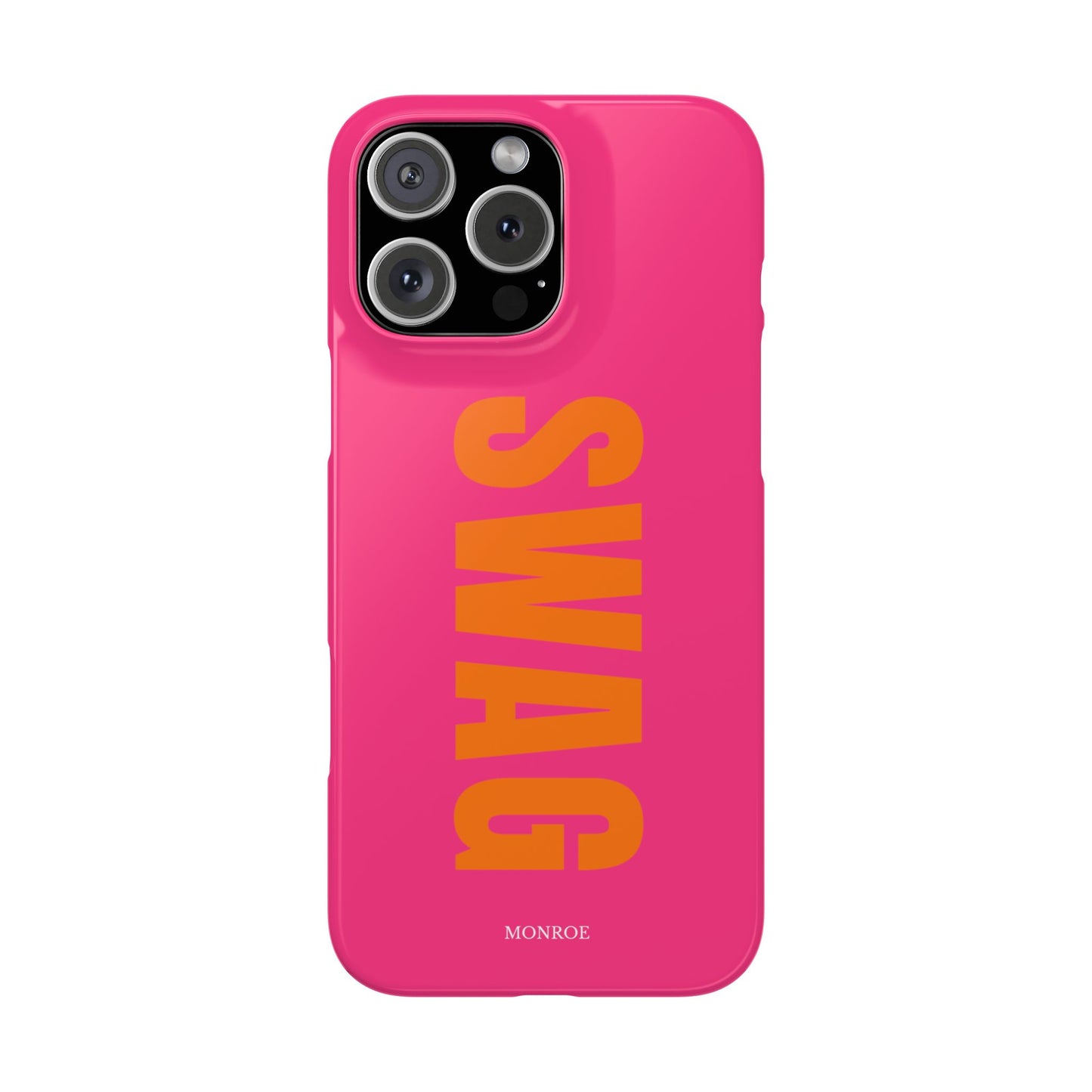 Bold Pink "SWAG" Case