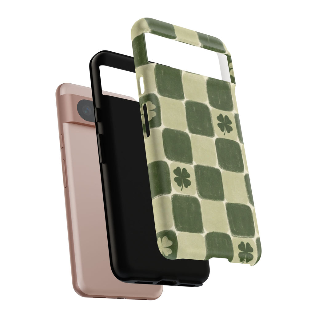 Clover Checker Tough Phone Case