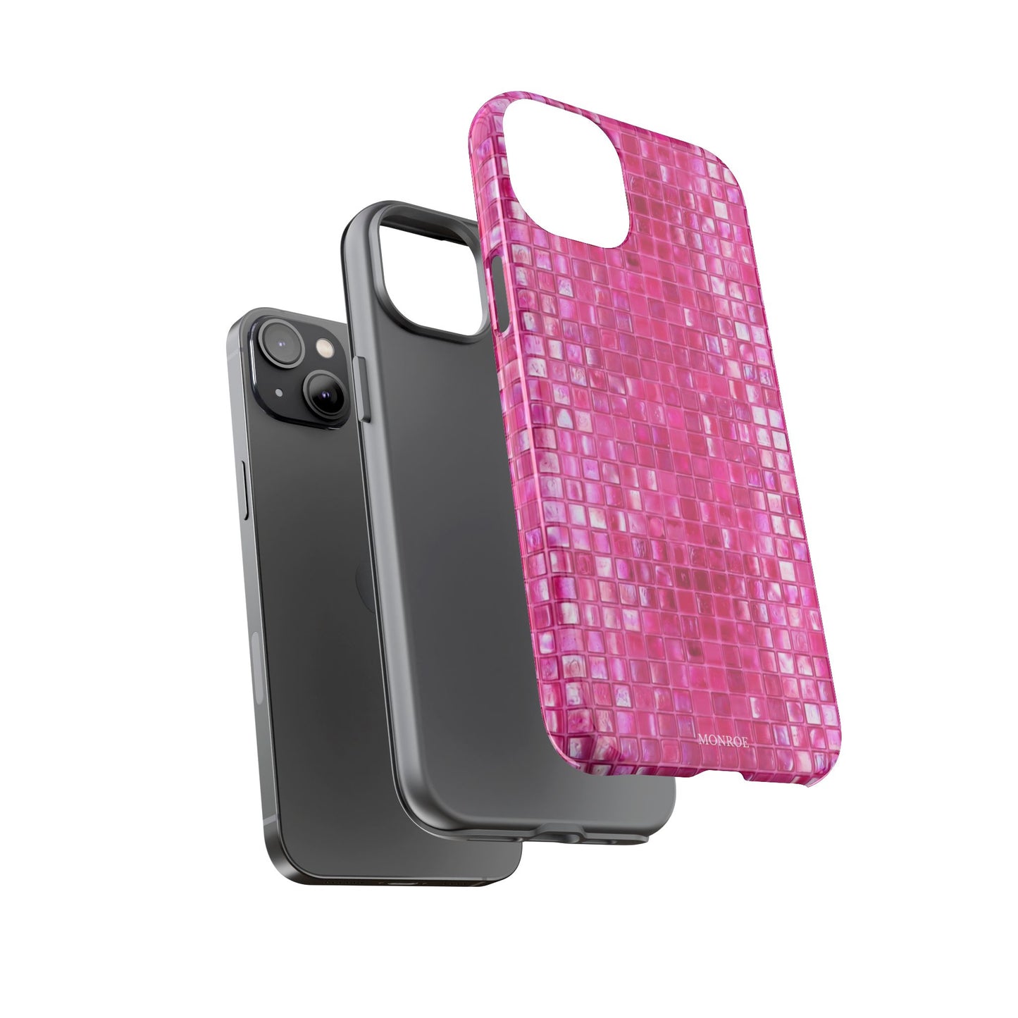Hot Pink Mosaic Tough Case