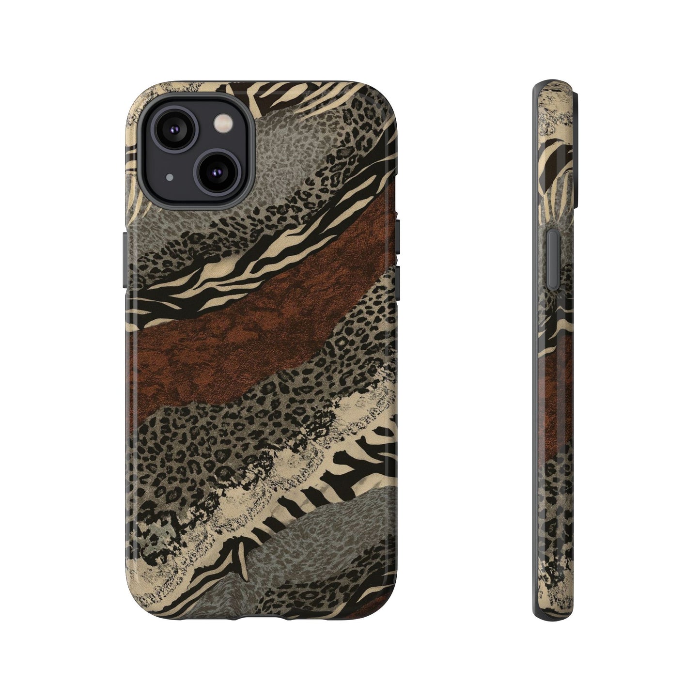Safari Stripe Tough Phone Case