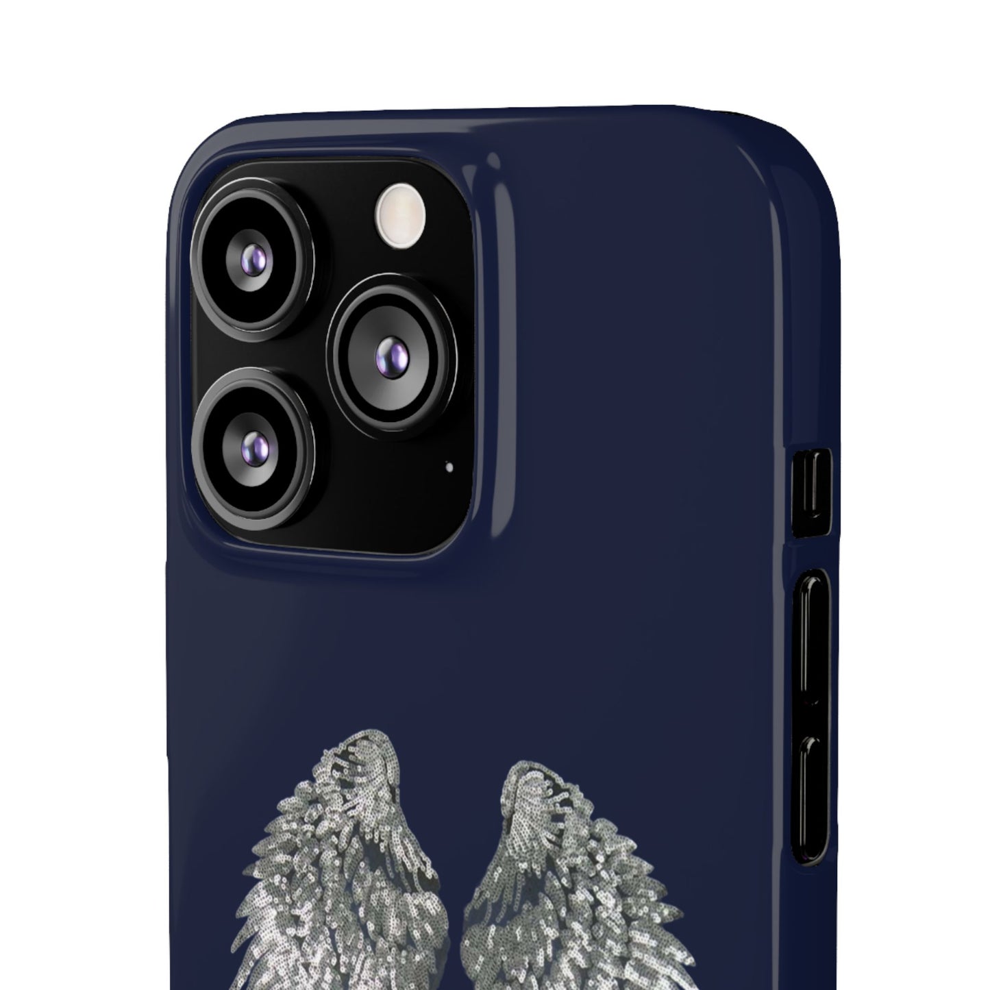 Navy Angel Wings Case