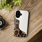 Half Cheetah Print Phone Case