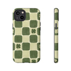 Clover Checker Tough Phone Case