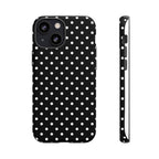 Black Polka Dot Phone Case