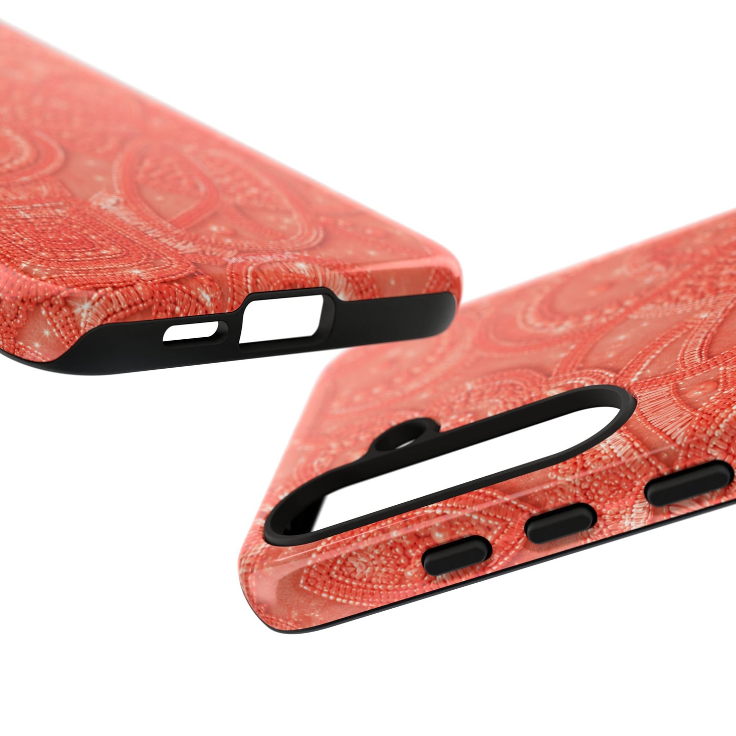 Coral Lace Tough Case