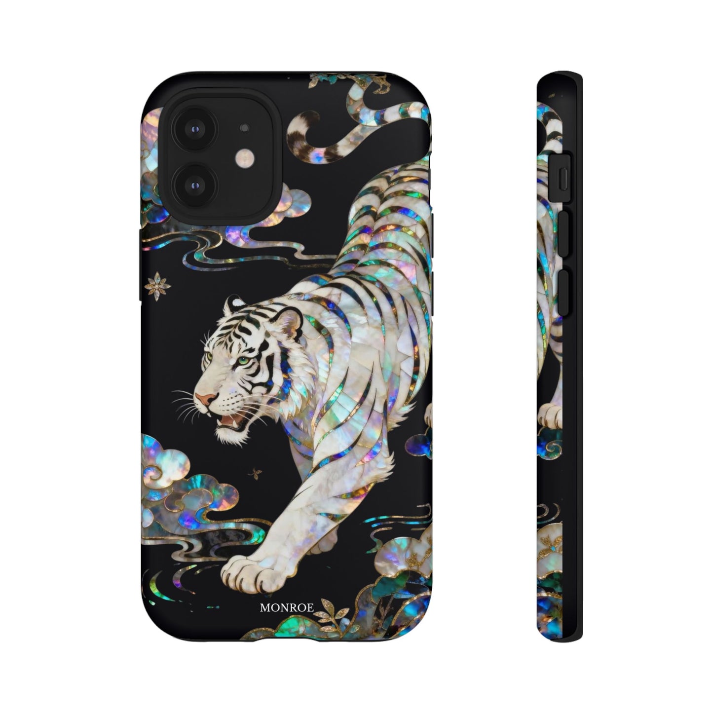 Iridescent White Tiger Tough Case