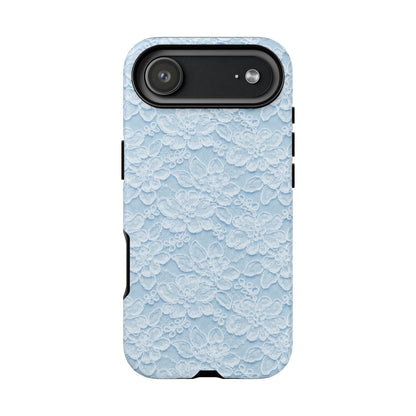 Glacier Blue Lace Tough Case