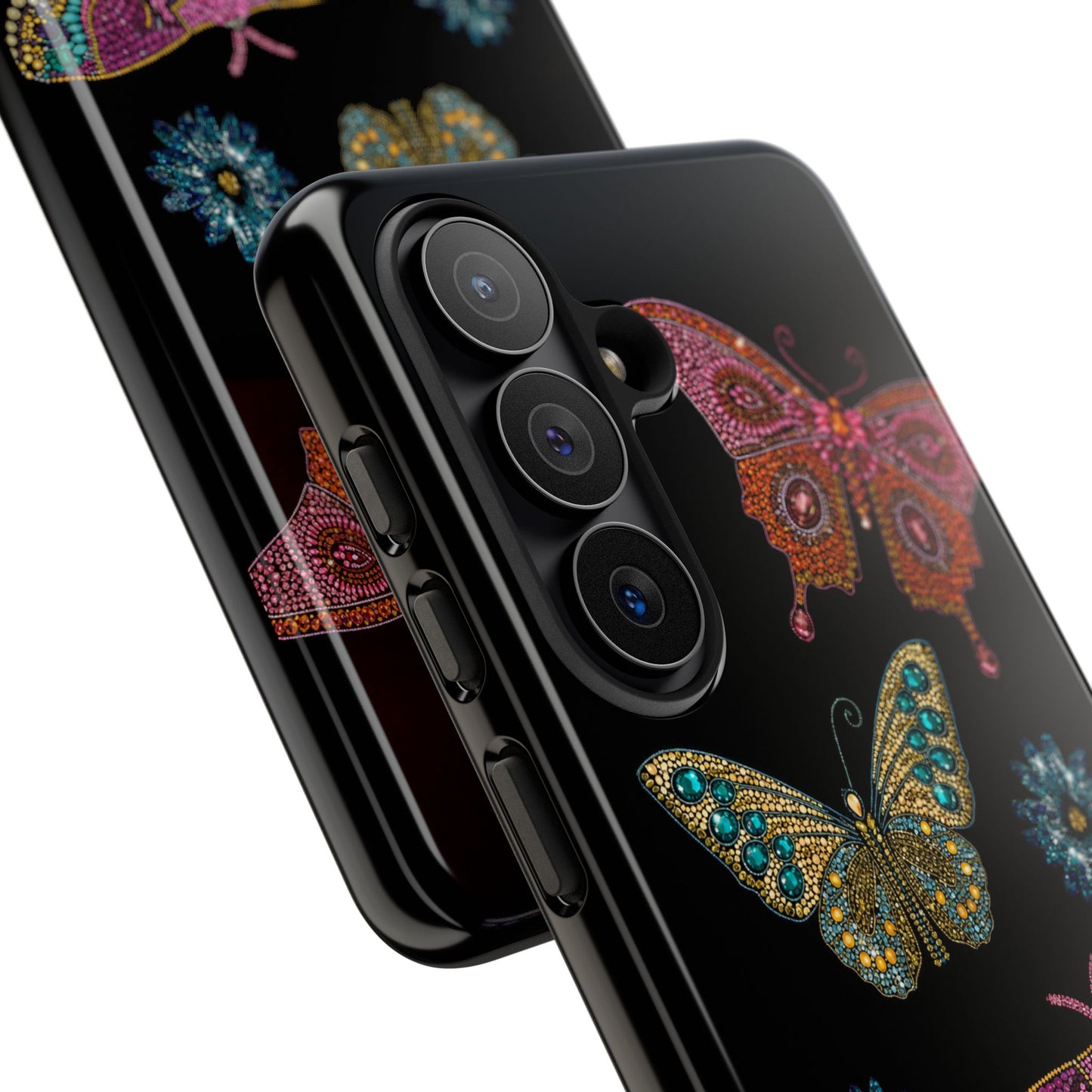 Butterfly Beaded Tough Case