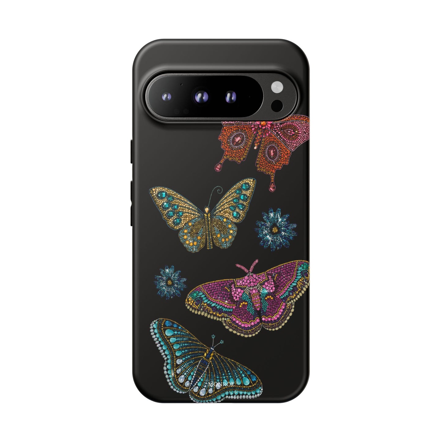 Butterfly Beaded Tough Case