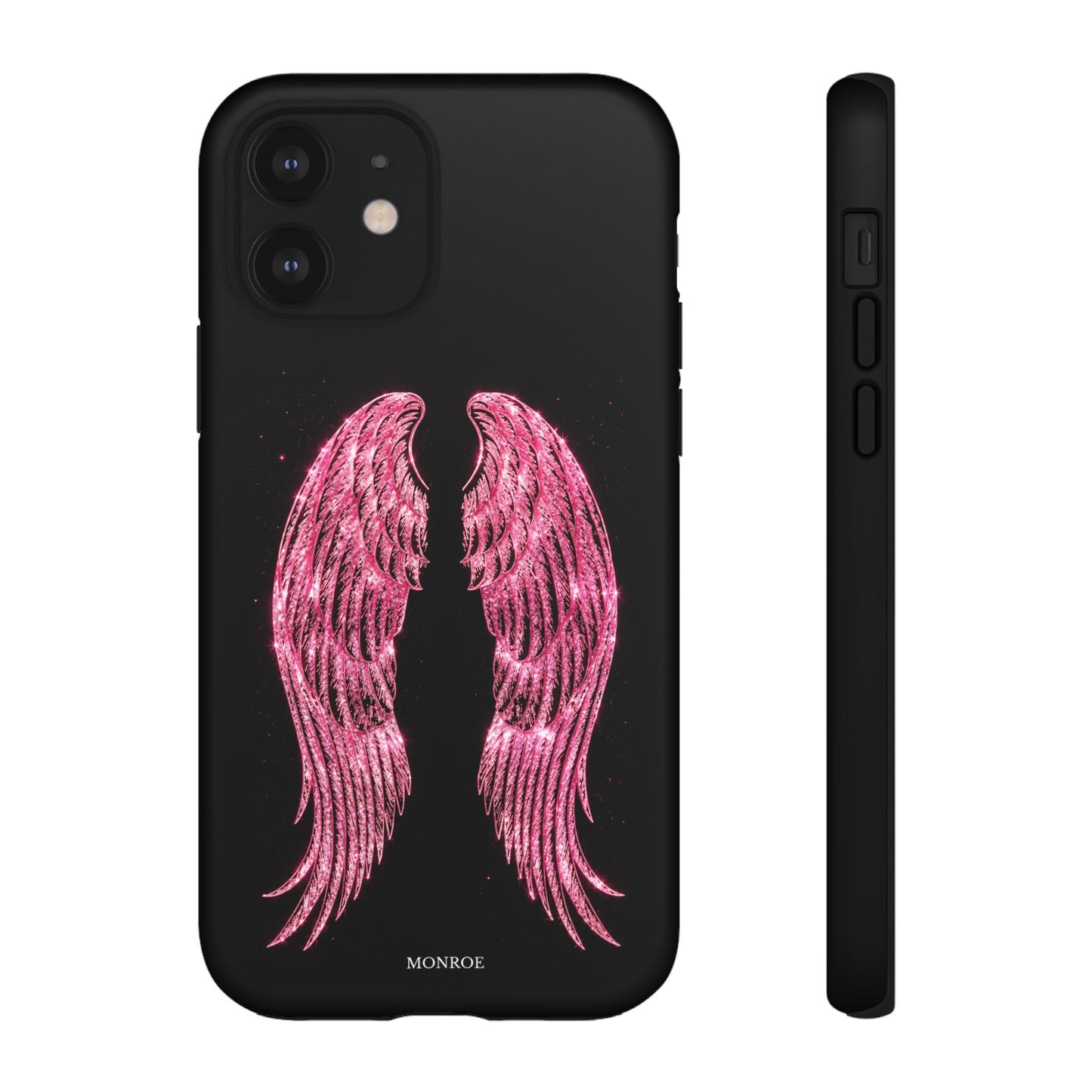 Pink Glitter Angel Tough Case