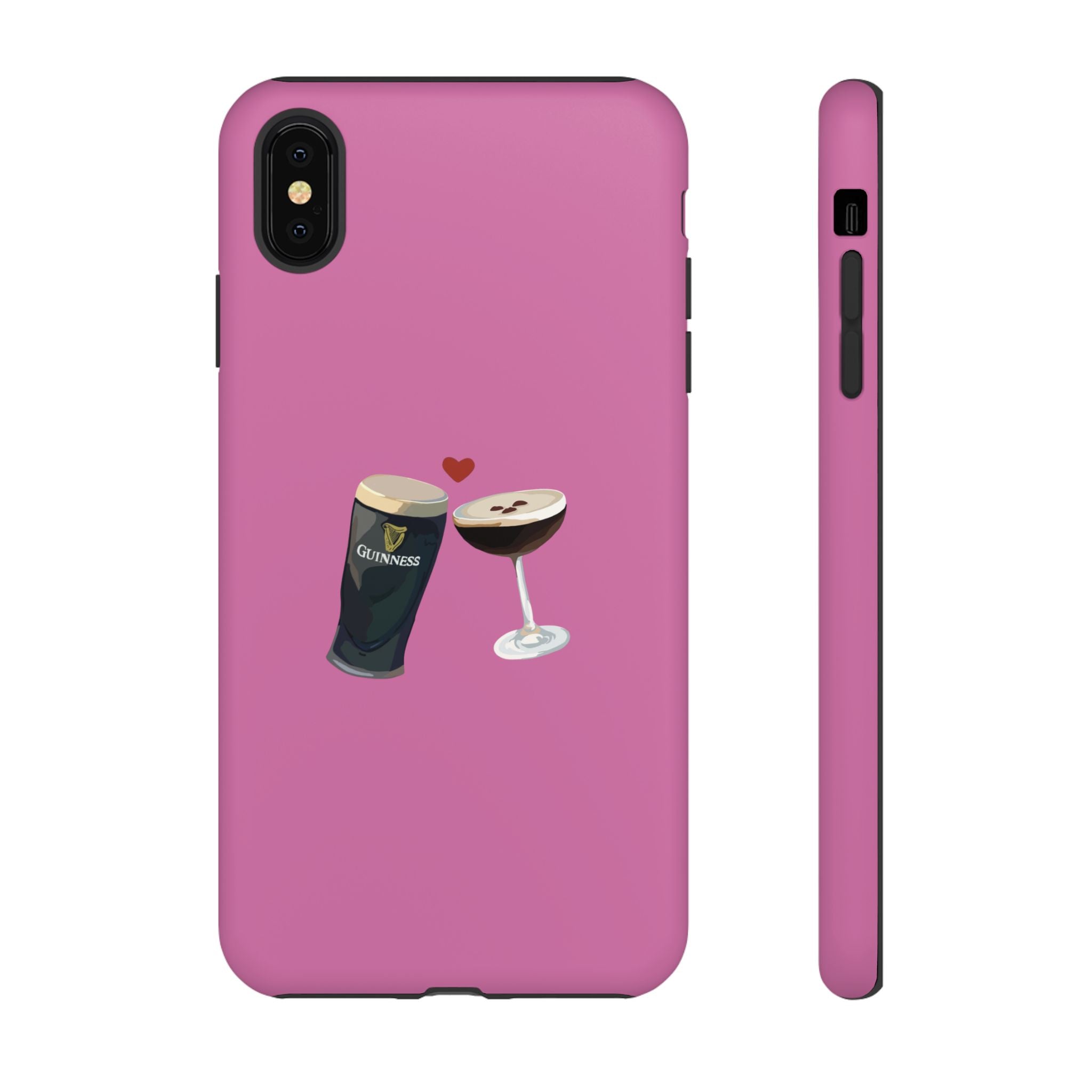 Pint & Wine Glass (Pink) Tough Case