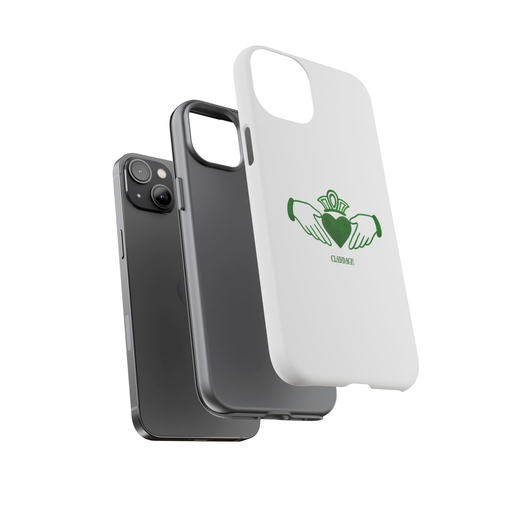Irish Claddagh Symbol Green Tough Case