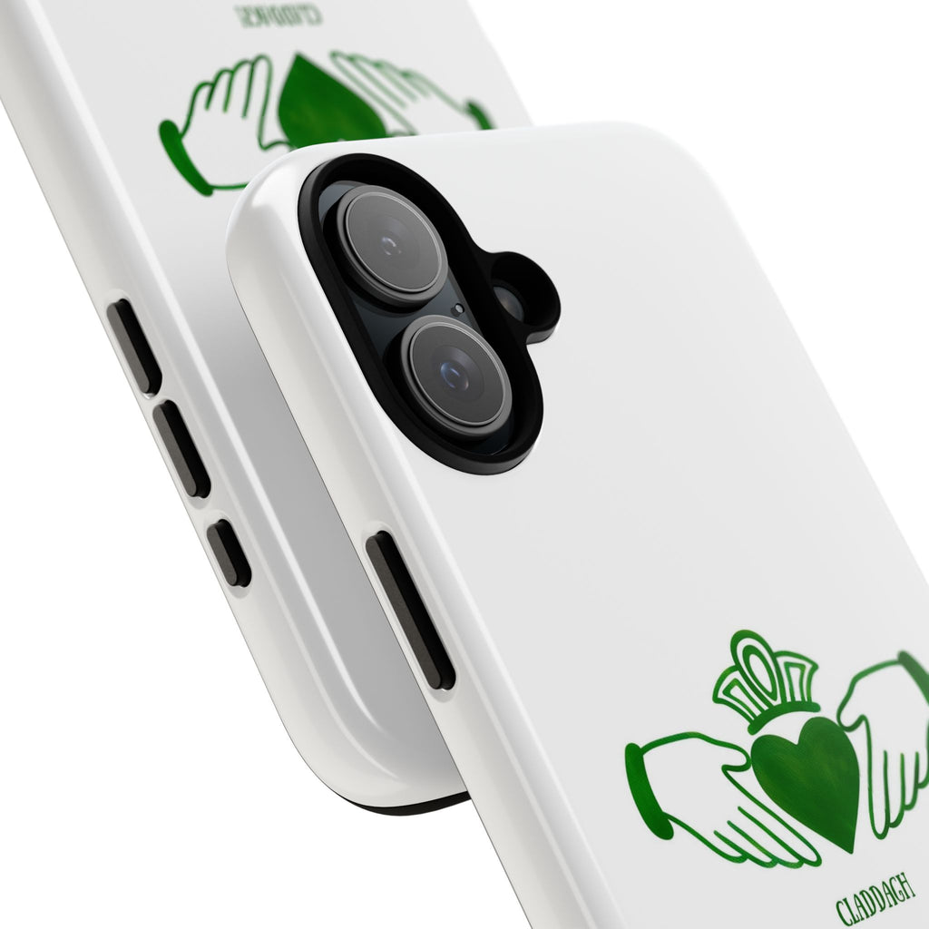 Irish Claddagh Symbol Green Tough Case