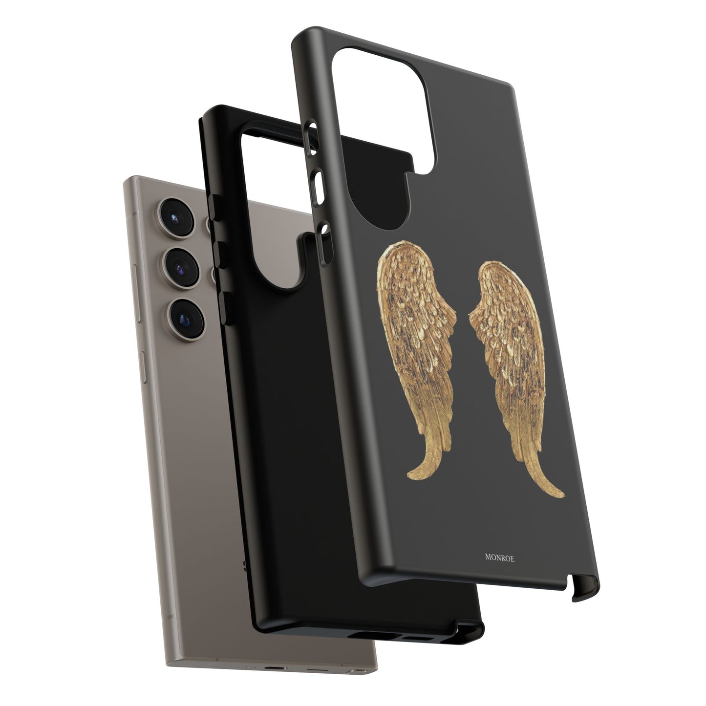 Gold Angel Wings Tough Case