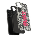 'SWAG' Zebra Print Tough Case