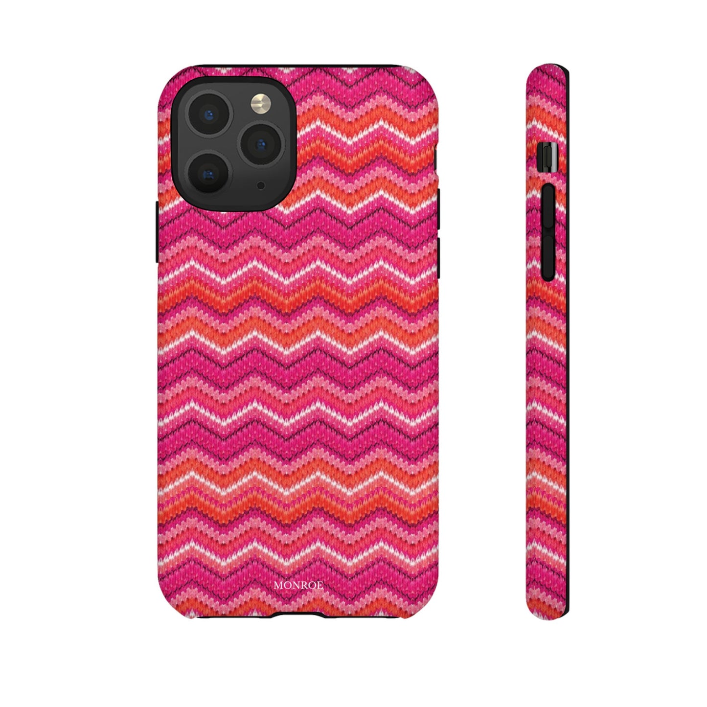 Pink Zigzag Tough Case