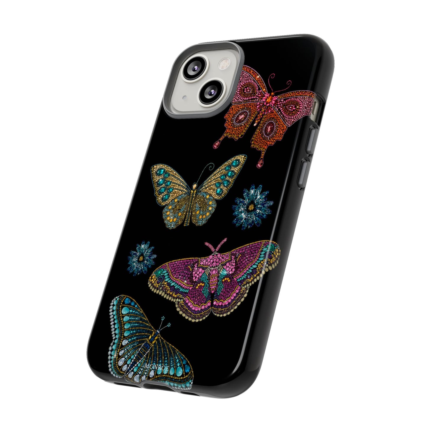 Butterfly Beaded Tough Case