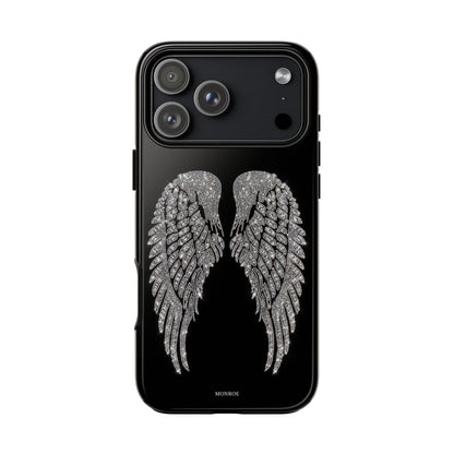Silver Angel Wings Tough Case