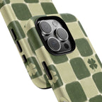 Clover Checker Tough Phone Case