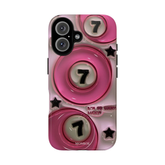 Pink Lucky 7 Tough Case