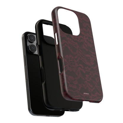 Burgundy Lace Tough Case