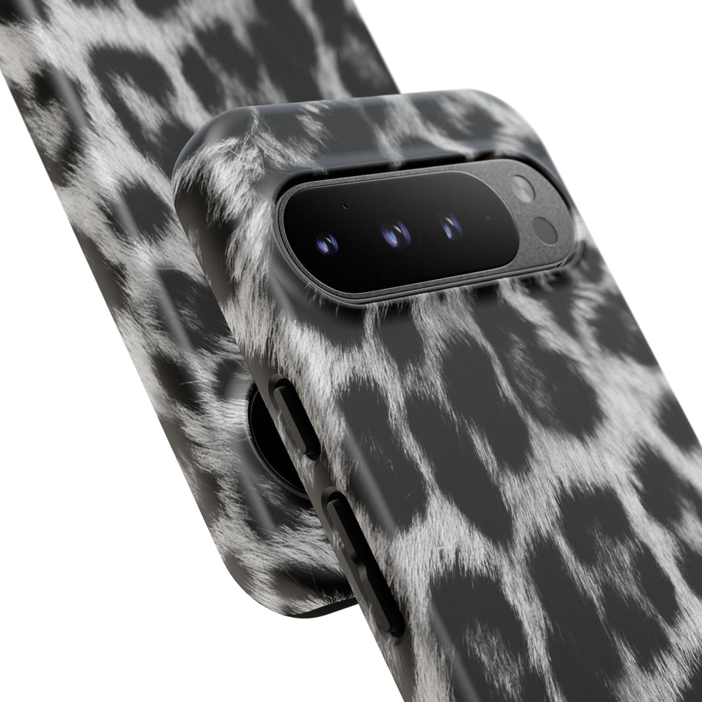B&W Leopard Phone Case