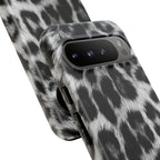 B&W Leopard Phone Case