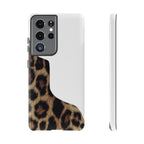 Half Cheetah Print Phone Case