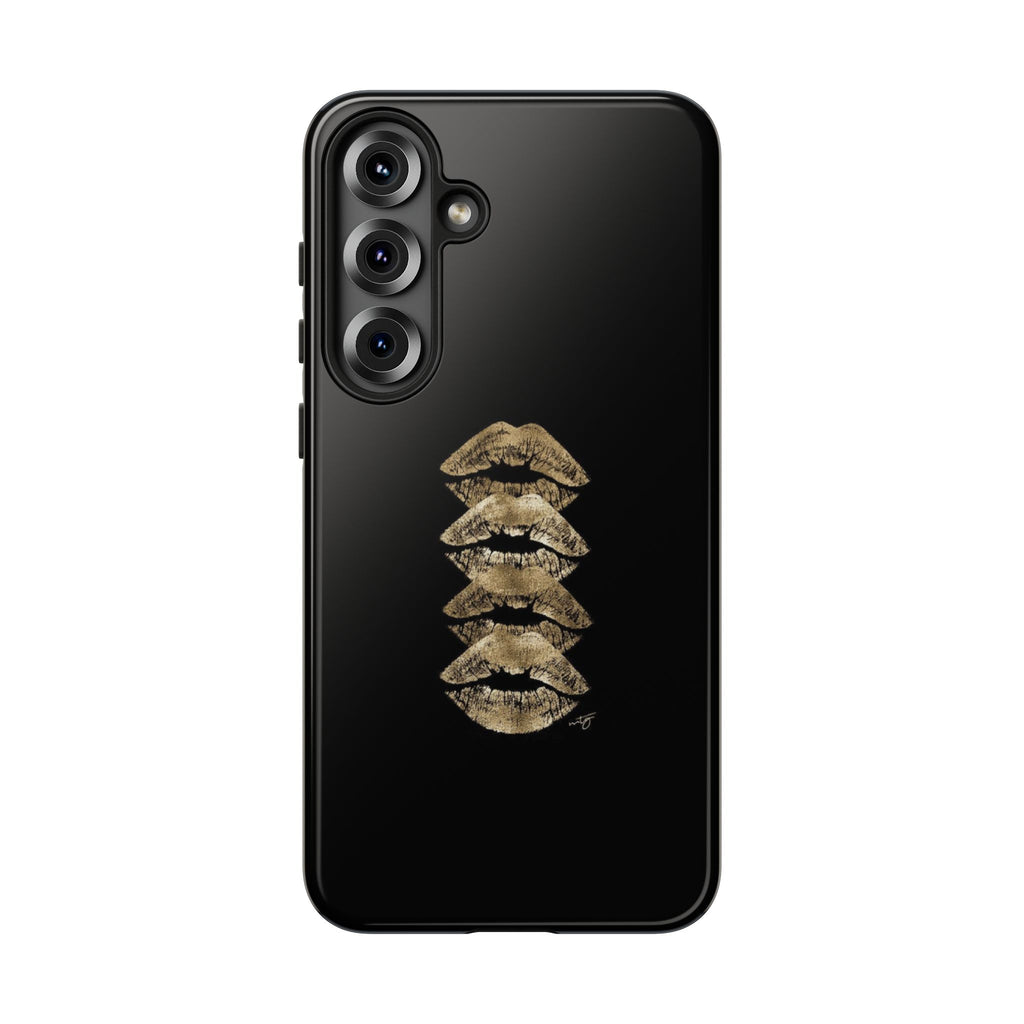 Golden Lipstick Phone Case