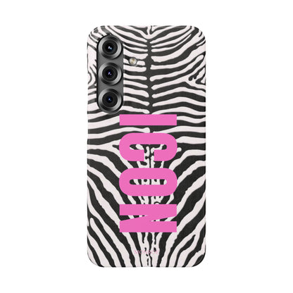 Icon Zebra Striped Case