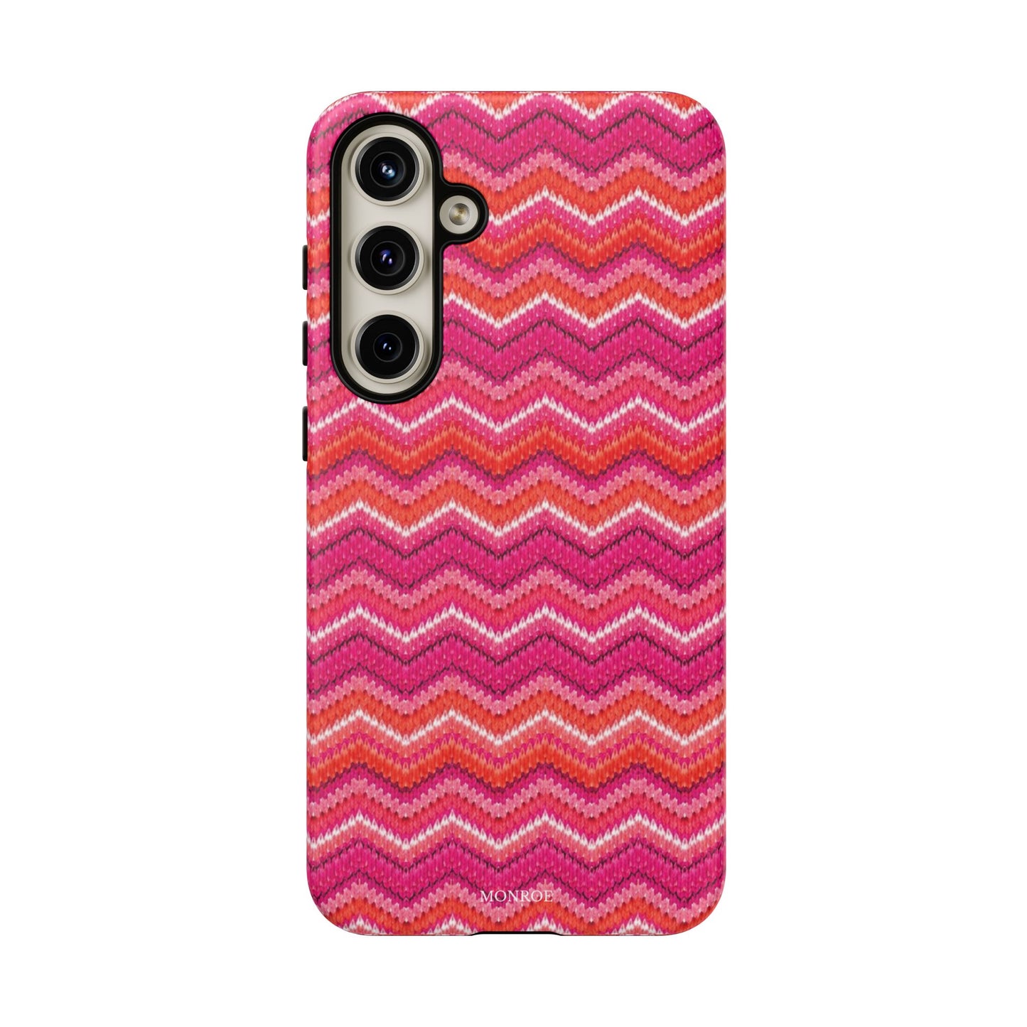 Pink Zigzag Tough Case