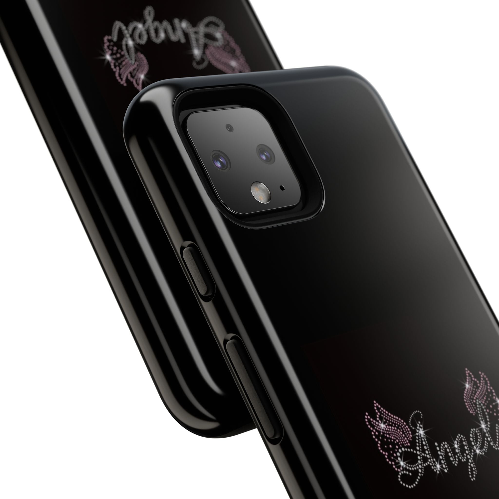 Glitter Angel Phone Case