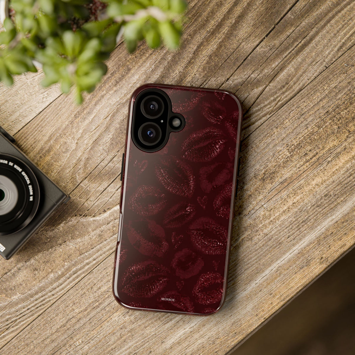 Burgundy Kiss Tough Case