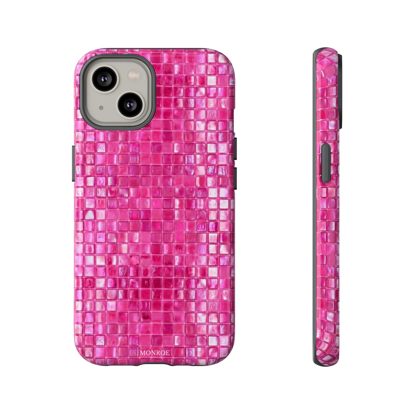 Hot Pink Mosaic Tough Case