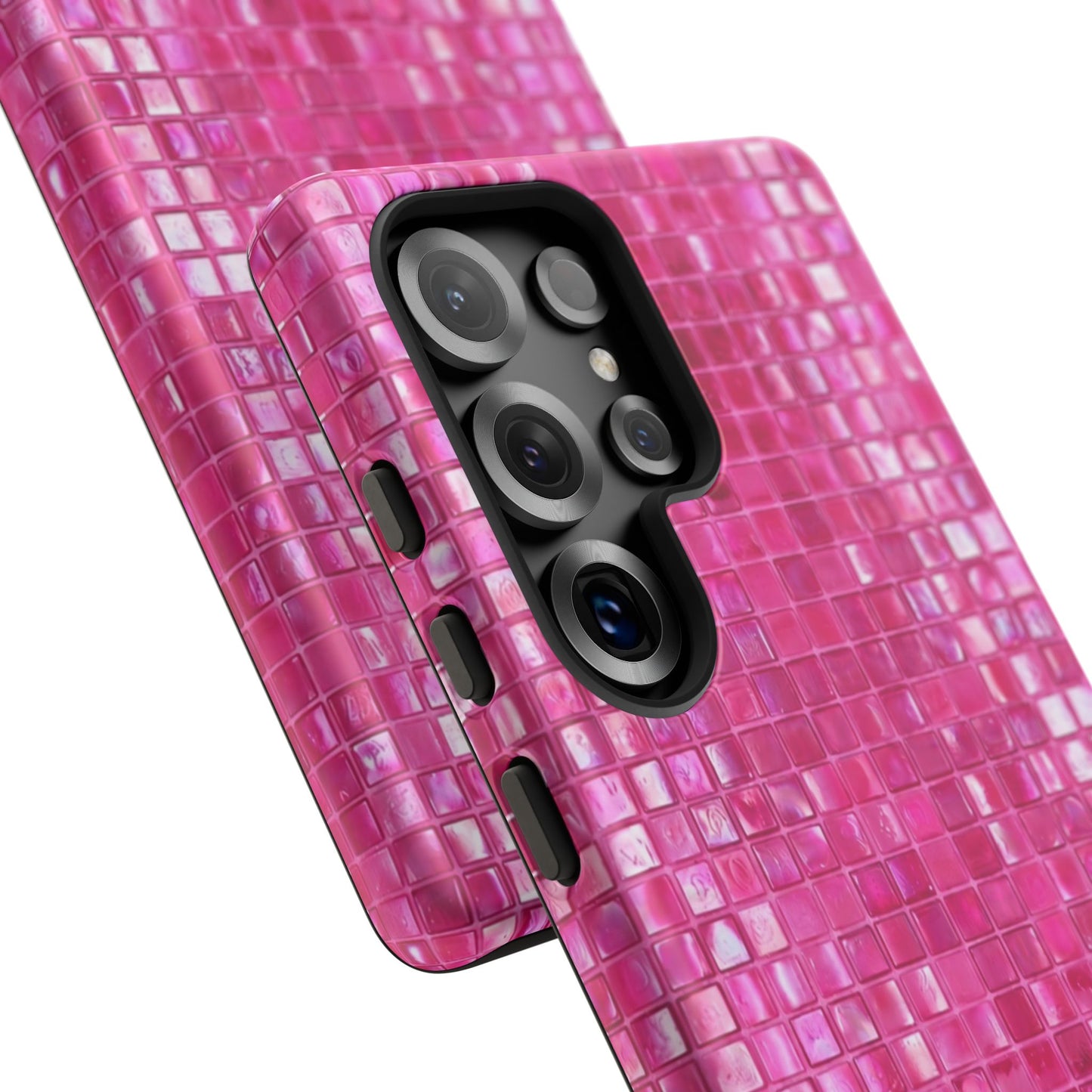 Hot Pink Mosaic Tough Case