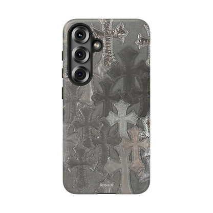 Cross Pattern Tough Case